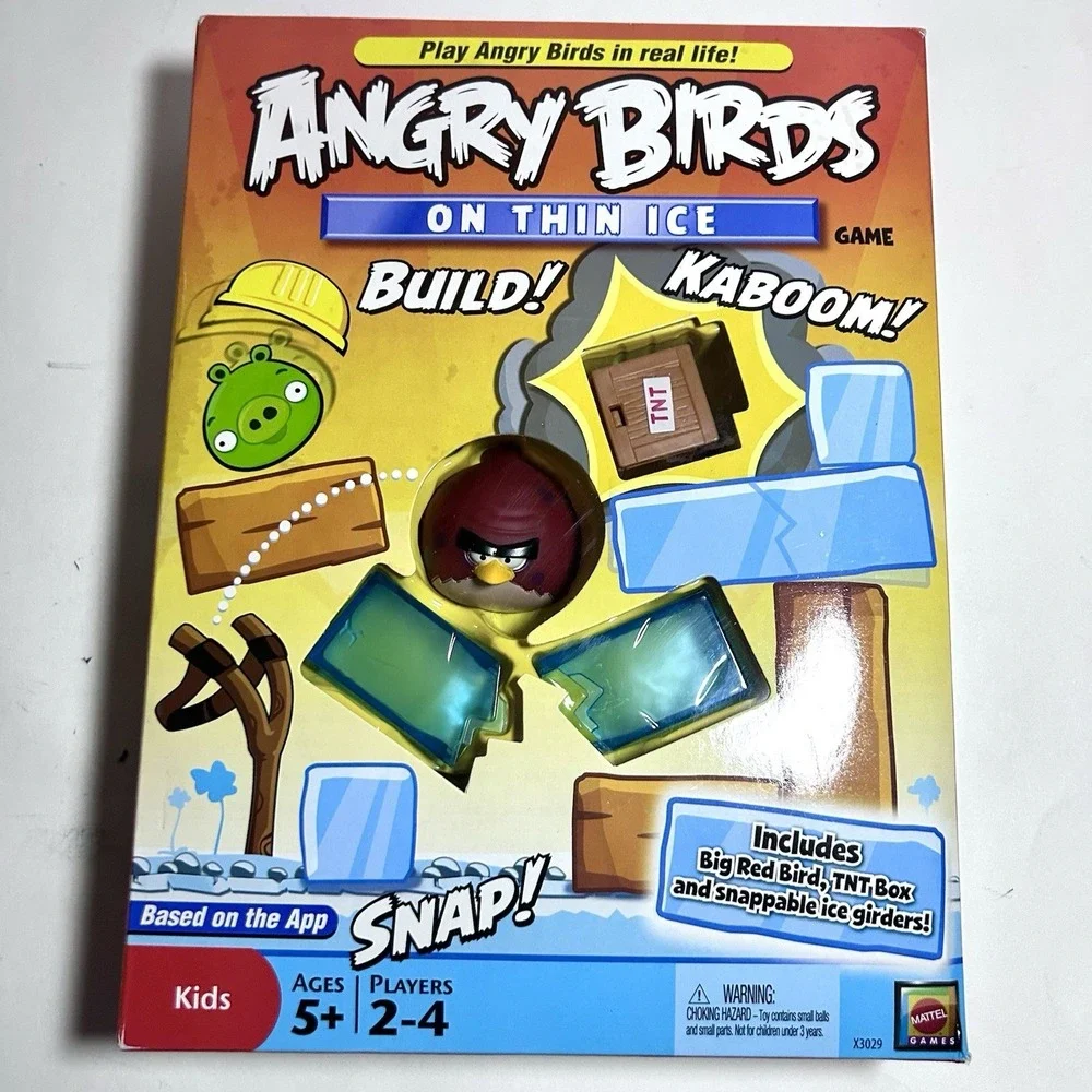 ANGRY BIRDS On Thin Ice GAME Mattel 2011 NEW